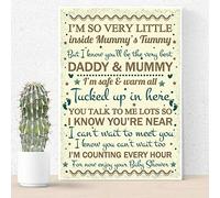 RED OCEAN Baby Shower Thank You For Coming Gift Table Wall Plaque Decoration Guest Book Wishes Sign