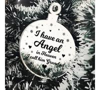 Red Ocean Beautiful Grandad Memorial Christmas Tree Decoration