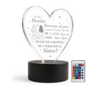 Red Ocean Bestie Special Friendship For Best Friend Thank You For Her LED Sign Gifts Birthday Christmas Keepsake Friendship Gifts Women