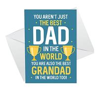 RED OCEAN Birthday Fathers Day Card For Dad And Grandad Fathers Day Card For Him Men
