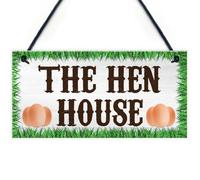 Red Ocean Chicken Novelty Sign