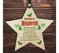 Red Ocean Christmas In Heaven Gift Hanging Christmas Tree Decoration
