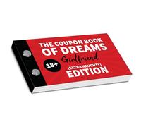 RED OCEAN Coupon Book Gift For Girlfriend, Couple Gifts, Games For Couples, Love Coupons For Her, Fun Coupon Book, Valentines Birthday Anniversary, Girlfriend Gift From Boyfriend