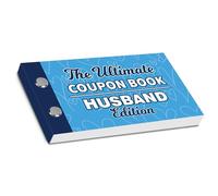 RED OCEAN Coupon Book Husband Edition | Gift For Him| Romantic Love Vouchers for Husband, Couple Gift for Valentines Day, Birthdays & Christmas | Gift For Husband, Couple, Partner