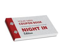 RED OCEAN Coupon Book Nights In | For Fun Nights In | Date Idea Card Game for Couples | Gifts for Valentines Day, Birthdays For Him Her