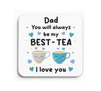 Red Ocean Dad Coaster Funny Novelty Gift From Daughter Father and Daughter Gifts For Dad Birthday Gift For Him Novelty Fathers Day