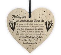 Red Ocean Daddys Girl Wedding Day Gift For Father From Daughter Bride To Be Gifts