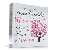 Red Ocean for Mum, Beautiful Mum Birthday from Daughter Son, Best Presents Idea, For Christmas, Thank You Her, Keepsake