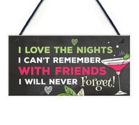 Red Ocean Funny Bar Sign For Home Bar Vodka Gin Gift Friendship Gift Keepsake