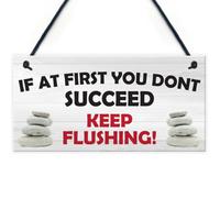 Red Ocean Funny Bathroom Novelty