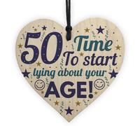 Red Ocean Funny Birthday Gift For Him 50Th Birthday Gift For Her 50Th Birthday Decorations For Men Women Keepsake