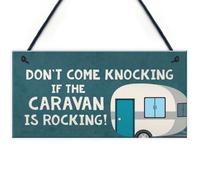 Red Ocean Funny Caravan Signs Novelty Caravan Accessories Home Decor Gifts For Him Caravan Lover Gifts