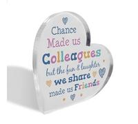 Red Ocean Funny Gift For Colleague For Biirthday Christmas Acrylic Plaque Colleague Gifts Chance Made Us Colleagues Plaque Gift For Him Her Leaving Job New Job Gift Keepsake