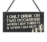 RED OCEAN Funny Home Bar Signs And Plaques Alcohol Novelty Man Cave Decor Gifts Hanging Sign For Home Bar Pub