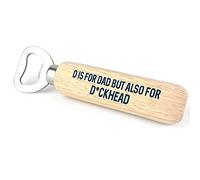 Red Ocean Funny Rude Bottle Opener Fathers Day Novelty Birthday Gifts for Dad Novelty Gift for Him