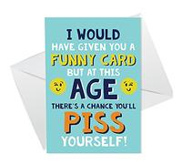 RED OCEAN Funny Rude Card For Him Her Novelty Birthday Christmas Card For Friend Family