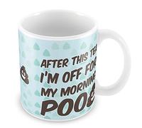 Red Ocean Funny Rude Coffee Mug for Colleague - Office Work and Friendship Gift