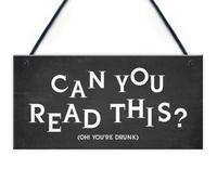 Red Ocean Funny Witty Home Bar Sign Cheeky Man Cave Shed Pub Garage Sign Gift