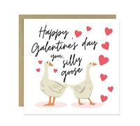 RED OCEAN Galentines Day Card, Silly Goose Galentines Card For Best Friend, Galentines Gift, Friend Galentines Card, Bestie Card, Bestie Card For Galentines Day, Bestie Card