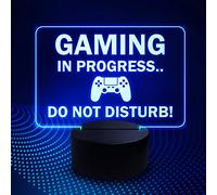 Red Ocean Gaming LED Do Not Disturb Games Room Neon Sign 16 Colour Changing Night Light Gamer Gift For Boys Brother Son