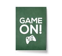 RED OCEAN Gaming Print Gaming Poster Xbox Inspired Boys Bedroom Sign Son Christmas
