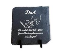Red Ocean Gifts for Dad, Dad Gifts from Daughter Slate Plaque Stand, Dad Birthday Gifts, Retirement Gifts Presents for Dad, Christmas for Dad, New Dad Gifts, Dad Gift From Son