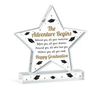 Red Ocean Graduation Gifts for Him Her Graduation Present For Daughter Son Plaque Women Men Boys Congratulations Gift Present Best Friend Granddaughter Grandson Gift