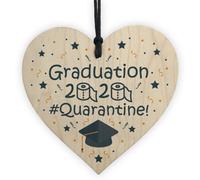 Red Ocean Graduation Present Quaratine Gift Wood Heart Graduation Gift For Daughter Son