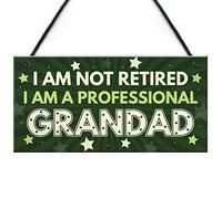 Red Ocean GRANDAD Gift Plaque Grandad Birthday Gift From Grandchildren Fathers Day Gift Grandad Plaque