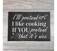 Red Ocean Handmade Kitchen Novelty Hanging Plaque Funny Sign Mum Dad Nan Birthday Gift