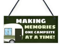 Red Ocean Hanging Caravan Sign Home Decor Gift Caravan Accessories Friendship Gift