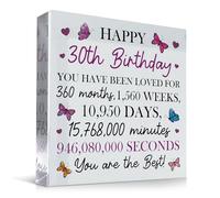 Red Ocean Happy 30th Birthday For Daughter Auntie Sister Best Friend 30th Birthday For Women Love Her Her Keepsake