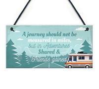 Red Ocean Journey Adventures Motorhome Caravan Decor Travelling Holiday Friendship Gifts