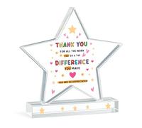 Red Ocean Leaving For Colleagues Women Men Plaque Thank You for Coworker Women Teacher Nurse Employee Appreciation Goodbye Going Away Farewell Ideas