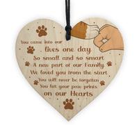 Red Ocean Memorial Gift For Dog Cat Lover Memorial Pet Sign Keepsake Gift For Family Wood Heart