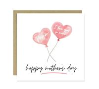 RED OCEAN Mothers Day Card, Mum I Love You So Much Card, Card From Daughter Son, Card For Mothers Day, Envelope Included, Mum Card, Card For Her, Card For Women, Keepsake Card
