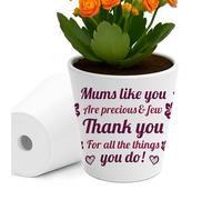 RED OCEAN Mum Birthday Gifts Best Mum Ever Plant Pot Gifts For from Daughter Son Unique Garden Gift Ideas for on Birthday Mothers Day Christmas