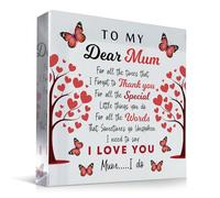 Red Ocean Mum from Daughter Mum Birthday To My Dear Acrylic Plaque Christmas Mothers Day Birthday Best Present