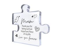 Red Ocean Mum Gifts, Mum Birthday Gifts from Daughter Son, Present for Mum, Gifts for Mum on Mothers Day Christmas, Thank You Gift For Her, Gifts For Mum From Kids, Mum Plaque