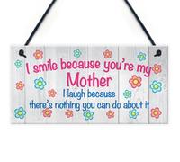 Red Ocean Mum Love Mothers Day Gift Birthday Sign