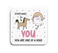 Red Ocean Nan Gifts For Birthday Christmas NAN COASTER You Are One Of A Kind Gifts From Grandchildren Thank You Gift For Her Keepsake