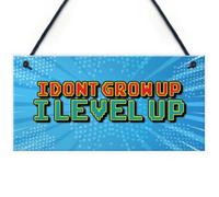 Red Ocean Neon Effect Funny Gamer Gift For Son Cartoon Man Cave Sign Boys Bedroom Decor