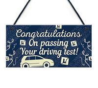 RED OCEAN New Driver Gifts Passed Driving Test Gift Plaque Gift For Daughter Son Friend Keepsake Plaque