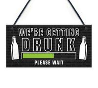 Red Ocean Novelty Bar Signs Funny Home Bar Hanging Decor Signs Man Cave Gifts