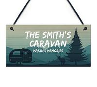 RED OCEAN Novelty Caravan Sign PERSONALISED Plaque For Door Caravan Accessories