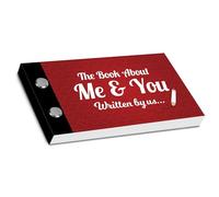 Red Ocean Our Relationship Book For Couples, Memory Book For Anniversary Valentine's Day, Love Gift For Boyfriend Girlfriend Husband Wife, Novelty Gift For Partner Couples