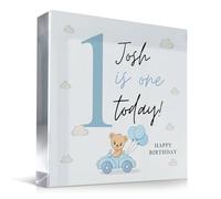 Red Ocean Personalised 1 Today 1st Birthday For Son Acrylic Plaque First Birthday For Lovely Son Baby Boy Boys Nursery Decor Keepsake
