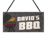RED OCEAN PERSONALISED BBQ Signs And Plaques Garden Home Decor Barbecue Accessories