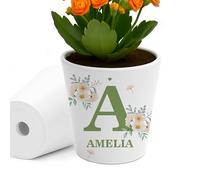 RED OCEAN Personalised Gift For Best Friend Auntie Mum Nan Nanny Grandma Birthday Gift Initial Plant Pot For Him Her Men Women Keepsake