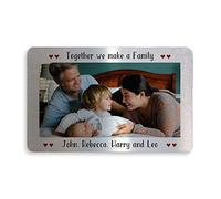 Red Ocean Personalised Gift for Mum Dad Wallet Card Insert Mothers Day Fathers Day Birthday Gift New Family